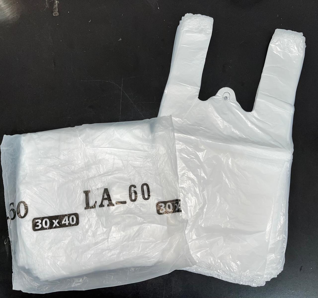 CAMISETA 30X40 LA-60 BLANCA X60 UNID.