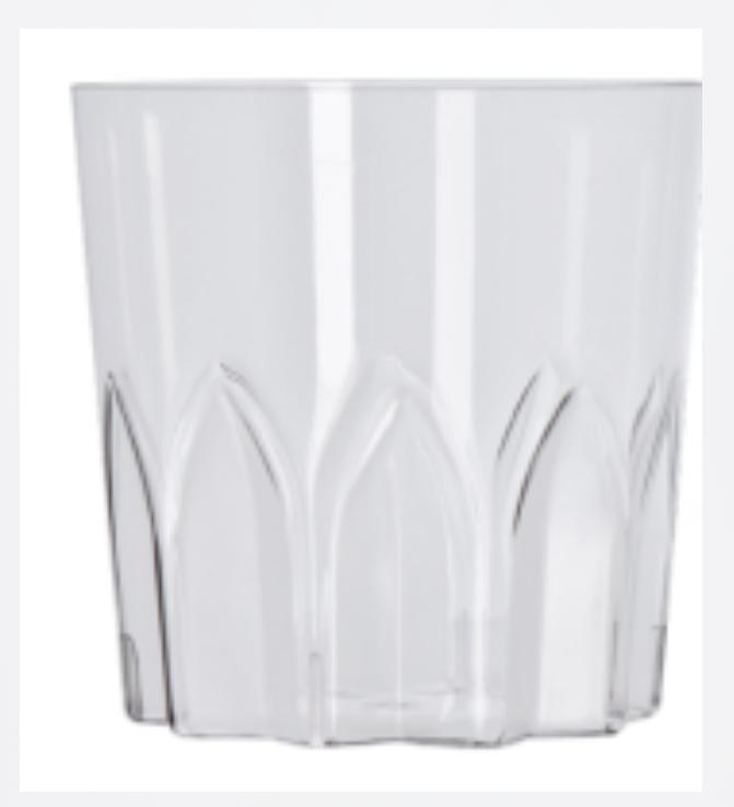 VASO STRAWPLAST WHISKY 220ML.X10UN (B-12)