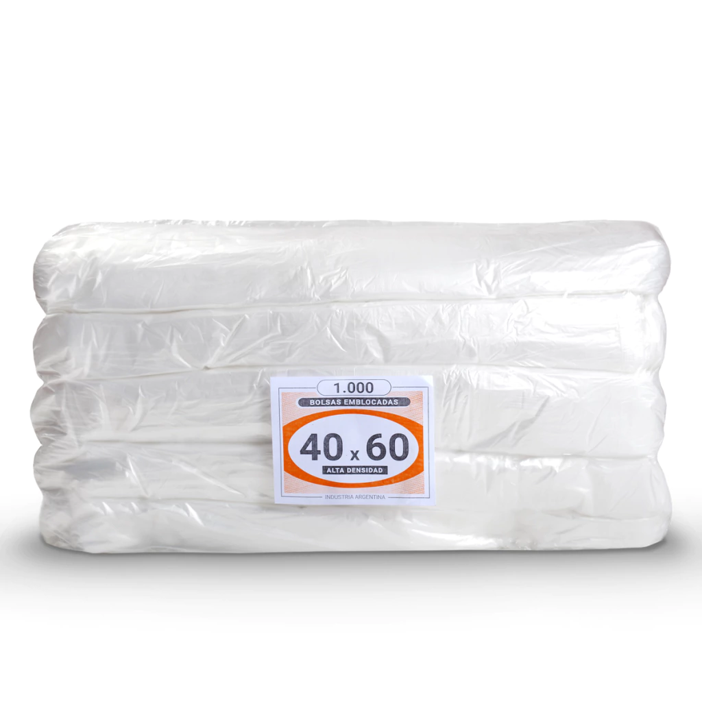 EMBLOCADA SALTA PLAST 40X60 x1000 und (3 paq)