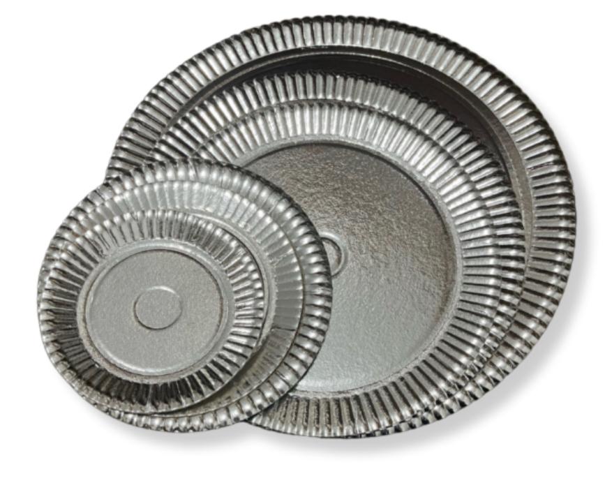 RAF PLATO C/BORDE PLATA N°28