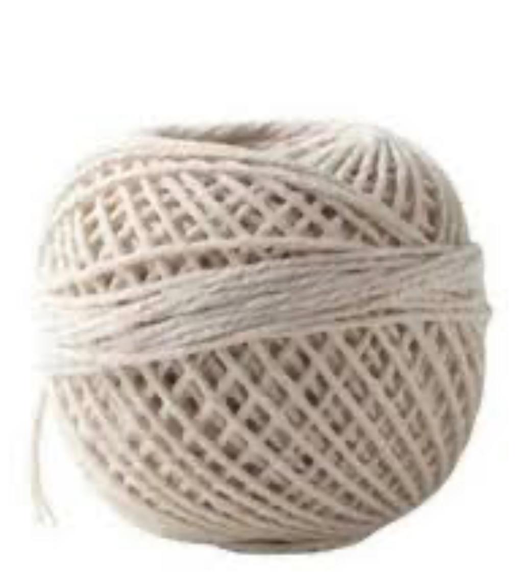 HILO ALGODON TODOTEX BARRILETE BLANCO BOBINA 33GS (CAJA X 10 UND)